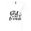 Unisex Jersey Short-Sleeve V-Neck T-Shirt Thumbnail