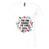 Unisex Jersey Short-Sleeve V-Neck T-Shirt Thumbnail