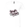 Unisex Jersey Short-Sleeve V-Neck T-Shirt Thumbnail