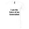 Unisex Jersey Short-Sleeve V-Neck T-Shirt Thumbnail