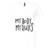 Unisex Jersey Short-Sleeve V-Neck T-Shirt Thumbnail
