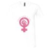 Unisex Jersey Short-Sleeve V-Neck T-Shirt Thumbnail