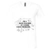Unisex Jersey Short-Sleeve V-Neck T-Shirt Thumbnail