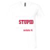 Unisex Jersey Short-Sleeve V-Neck T-Shirt Thumbnail