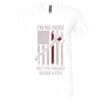 Unisex Jersey Short-Sleeve V-Neck T-Shirt Thumbnail