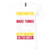 Unisex Jersey Short-Sleeve V-Neck T-Shirt Thumbnail