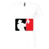 Unisex Jersey Short-Sleeve V-Neck T-Shirt Thumbnail