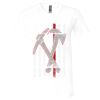 Unisex Jersey Short-Sleeve V-Neck T-Shirt Thumbnail