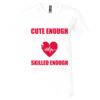 Unisex Jersey Short-Sleeve V-Neck T-Shirt Thumbnail