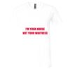 Unisex Jersey Short-Sleeve V-Neck T-Shirt Thumbnail