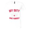 Unisex Jersey Short-Sleeve V-Neck T-Shirt Thumbnail