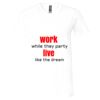Unisex Jersey Short-Sleeve V-Neck T-Shirt Thumbnail
