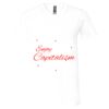 Unisex Jersey Short-Sleeve V-Neck T-Shirt Thumbnail