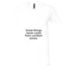 Unisex Jersey Short-Sleeve V-Neck T-Shirt Thumbnail