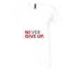 Unisex Jersey Short-Sleeve V-Neck T-Shirt Thumbnail