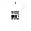 Unisex Jersey Short-Sleeve V-Neck T-Shirt Thumbnail