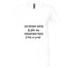 Unisex Jersey Short-Sleeve V-Neck T-Shirt Thumbnail