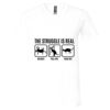 Unisex Jersey Short-Sleeve V-Neck T-Shirt Thumbnail