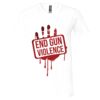 Unisex Jersey Short-Sleeve V-Neck T-Shirt Thumbnail