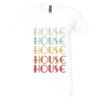 Unisex Jersey Short-Sleeve V-Neck T-Shirt Thumbnail