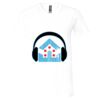Unisex Jersey Short-Sleeve V-Neck T-Shirt Thumbnail