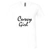 Unisex Jersey Short-Sleeve V-Neck T-Shirt Thumbnail