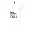Unisex Jersey Short-Sleeve V-Neck T-Shirt Thumbnail