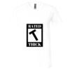 Unisex Jersey Short-Sleeve V-Neck T-Shirt Thumbnail