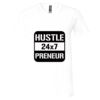 Unisex Jersey Short-Sleeve V-Neck T-Shirt Thumbnail