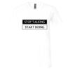 Unisex Jersey Short-Sleeve V-Neck T-Shirt Thumbnail