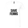 Unisex Jersey Short-Sleeve V-Neck T-Shirt Thumbnail
