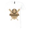 Unisex Jersey Short-Sleeve V-Neck T-Shirt Thumbnail