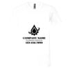 Unisex Jersey Short-Sleeve V-Neck T-Shirt Thumbnail