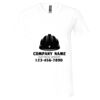 Unisex Jersey Short-Sleeve V-Neck T-Shirt Thumbnail