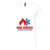 Unisex Jersey Short-Sleeve V-Neck T-Shirt Thumbnail