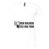 Unisex Jersey Short-Sleeve V-Neck T-Shirt Thumbnail
