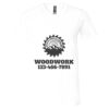 Unisex Jersey Short-Sleeve V-Neck T-Shirt Thumbnail