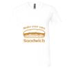 Unisex Jersey Short-Sleeve V-Neck T-Shirt Thumbnail
