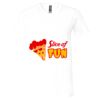 Unisex Jersey Short-Sleeve V-Neck T-Shirt Thumbnail