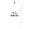 Unisex Jersey Short-Sleeve V-Neck T-Shirt Thumbnail