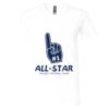 Unisex Jersey Short-Sleeve V-Neck T-Shirt Thumbnail