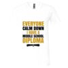 Unisex Jersey Short-Sleeve V-Neck T-Shirt Thumbnail