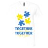 Unisex Jersey Short-Sleeve V-Neck T-Shirt Thumbnail