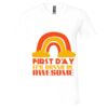 Unisex Jersey Short-Sleeve V-Neck T-Shirt Thumbnail