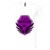 Unisex Jersey Short-Sleeve V-Neck T-Shirt Thumbnail