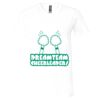 Unisex Jersey Short-Sleeve V-Neck T-Shirt Thumbnail
