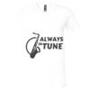 Unisex Jersey Short-Sleeve V-Neck T-Shirt Thumbnail