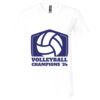 Unisex Jersey Short-Sleeve V-Neck T-Shirt Thumbnail