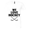 Unisex Jersey Short-Sleeve V-Neck T-Shirt Thumbnail