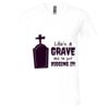 Unisex Jersey Short-Sleeve V-Neck T-Shirt Thumbnail